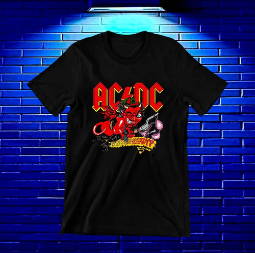 Camiseta AC/DC – CAMINE - BacAnime 