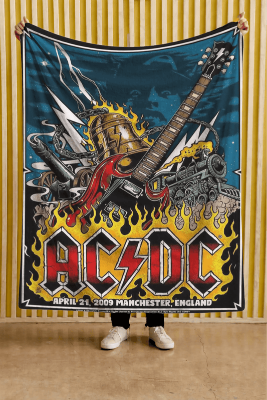 Cobija AC/DC – Guitarra eléctrica · azul