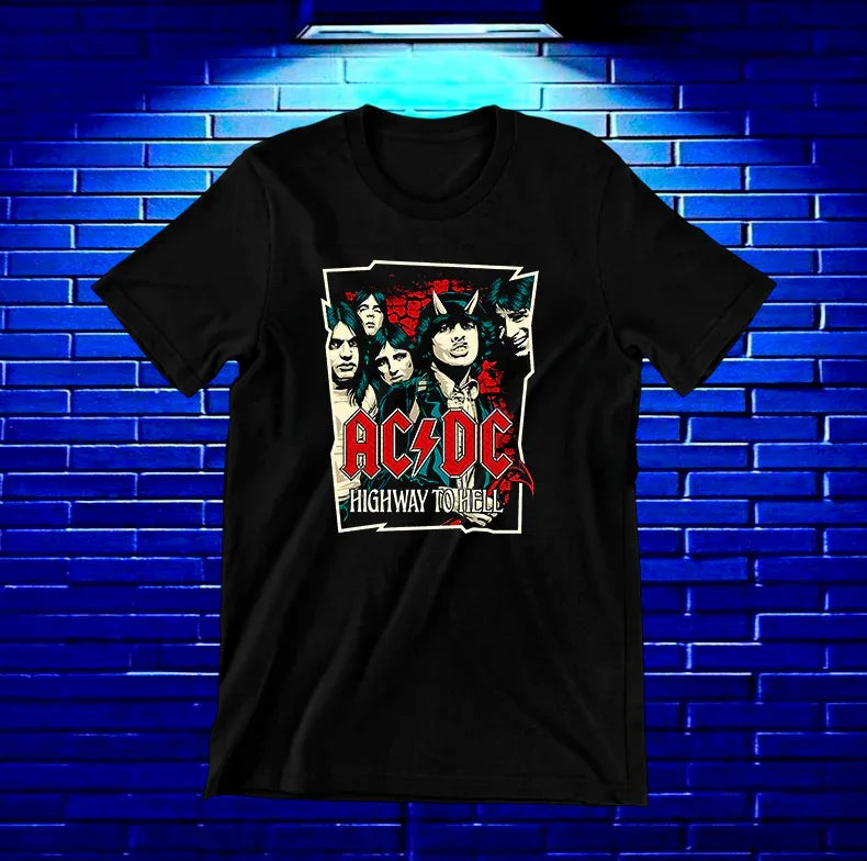 Camiseta AC/DC – CAMINE - BacAnime 