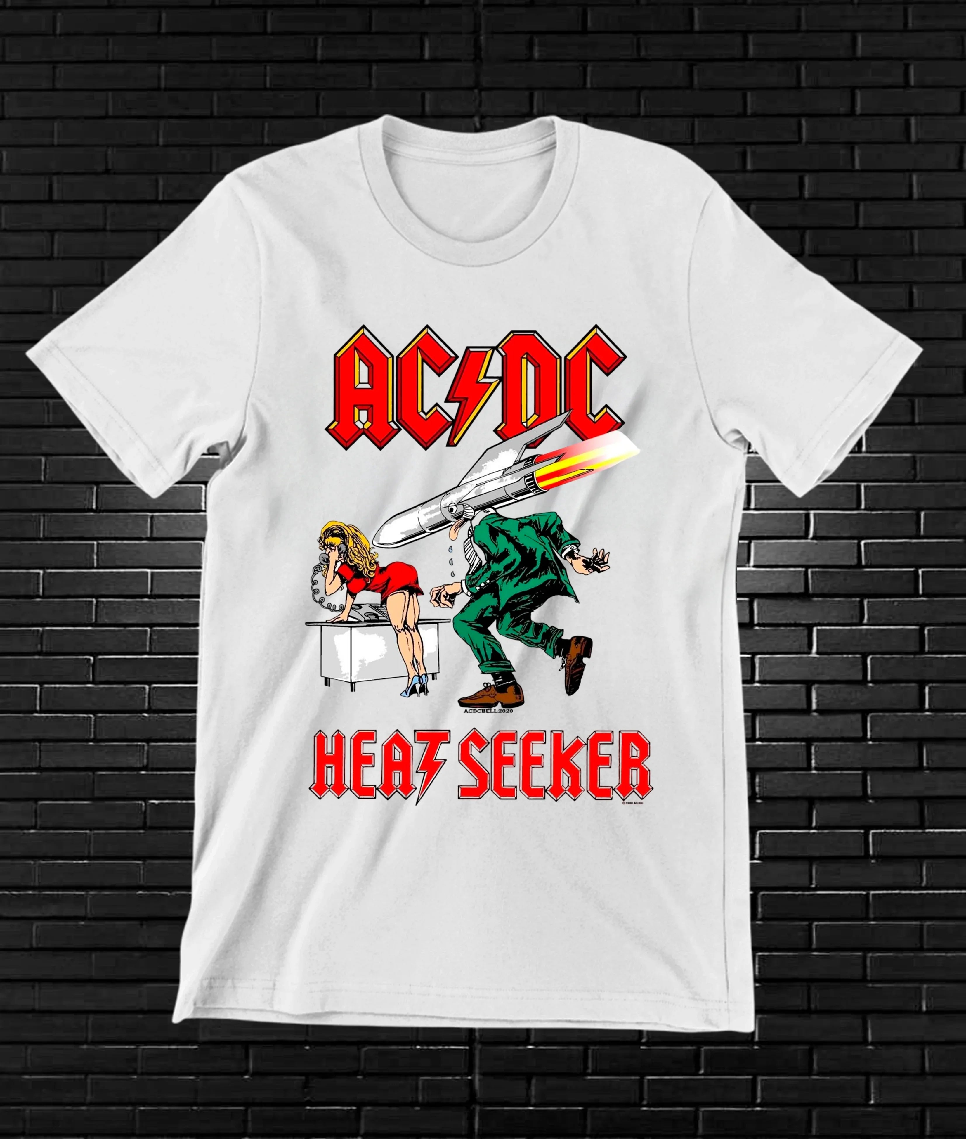 Camiseta AC/DC – CAMINE - BacAnime 