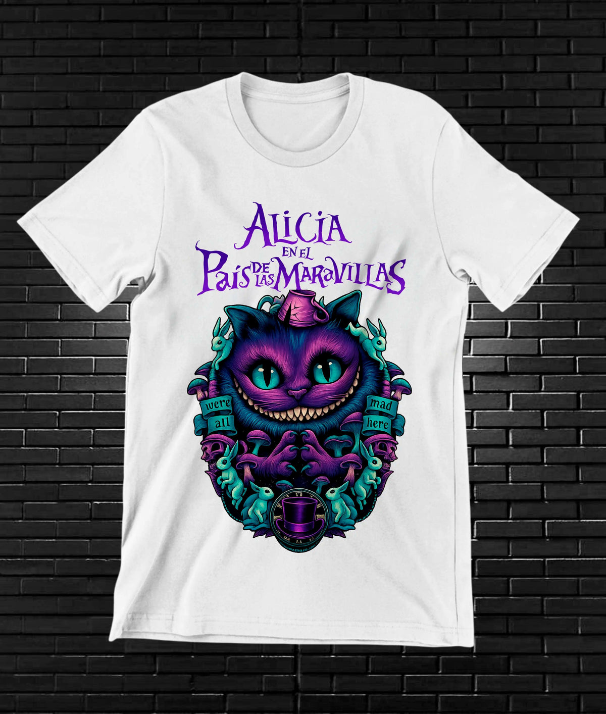 Camiseta Alicia en el País de las Maravillas – CAMINE
