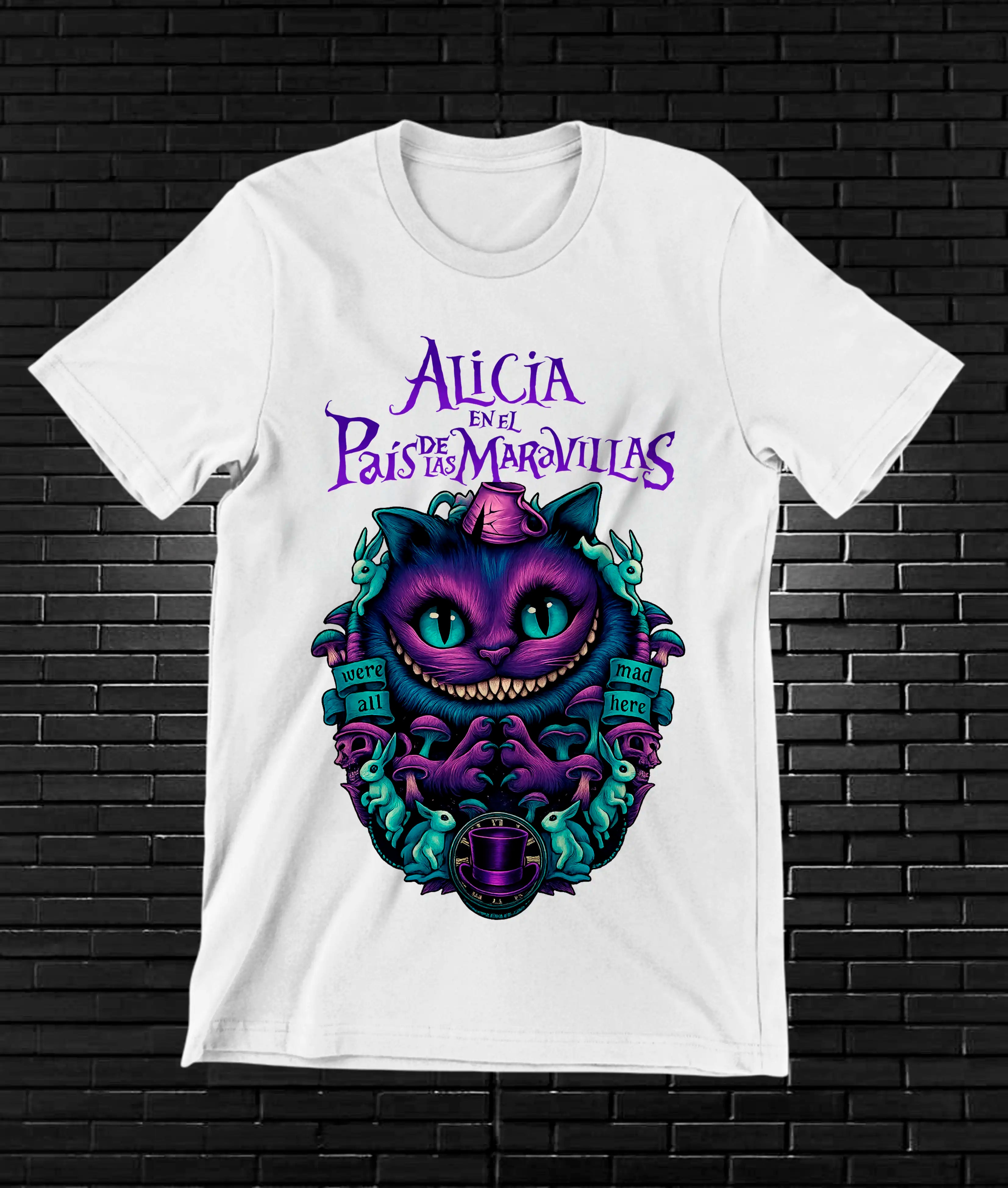 Camiseta Alicia en el País de las Maravillas – CAMINE