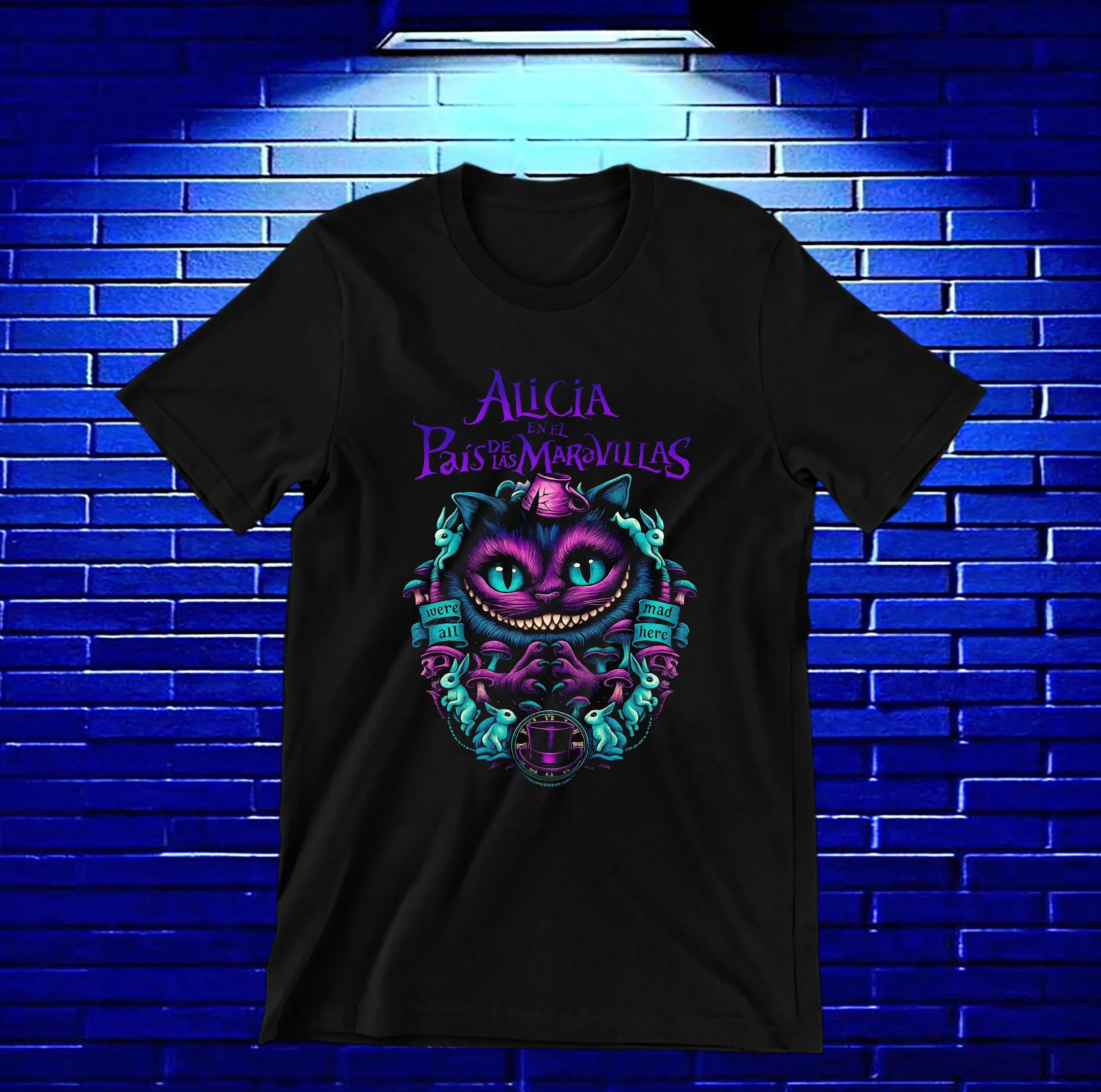Camiseta Alicia en el País de las Maravillas – CAMINE - BacAnime 