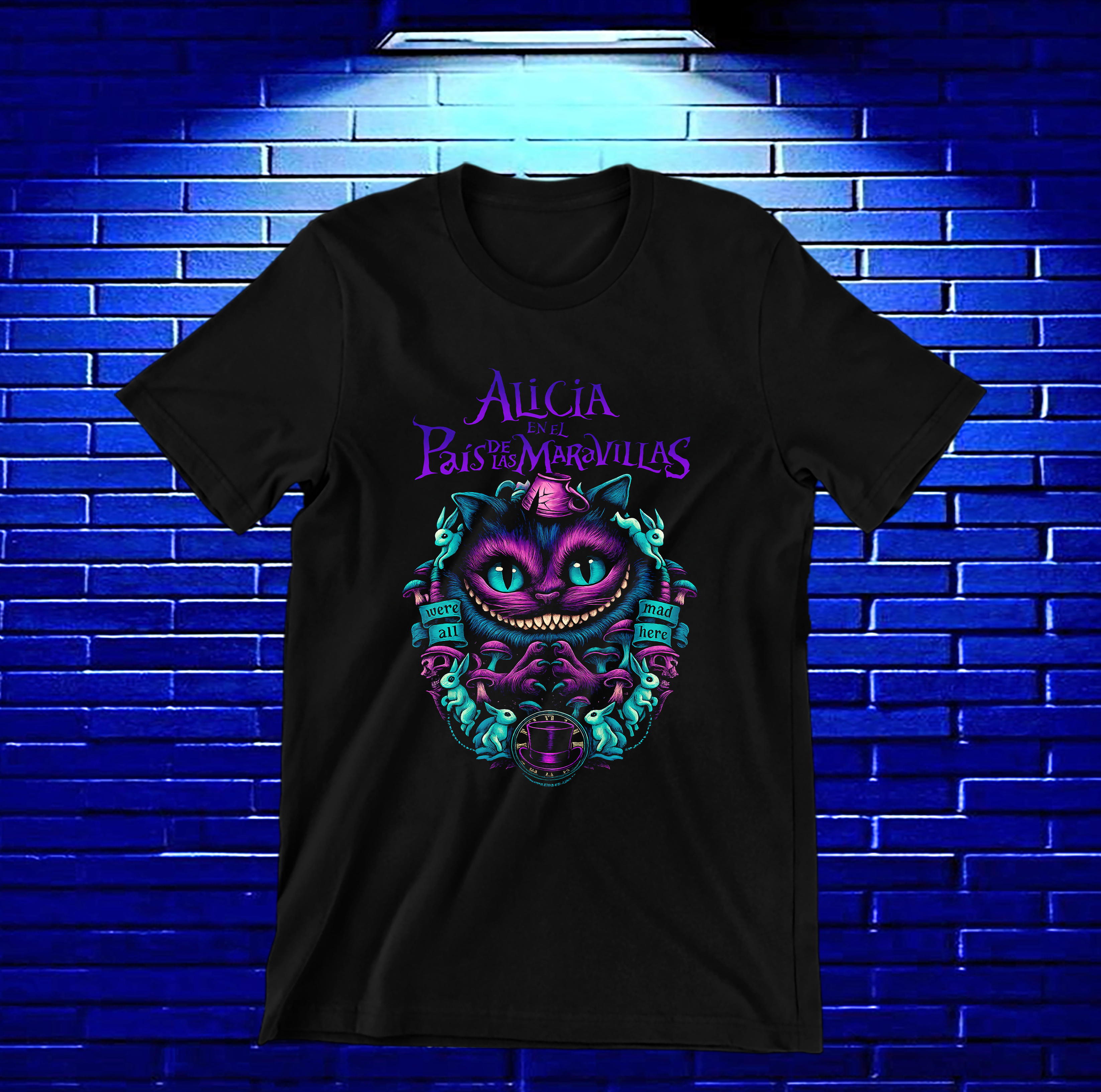 Camiseta Alicia en el País de las Maravillas – CAMINE