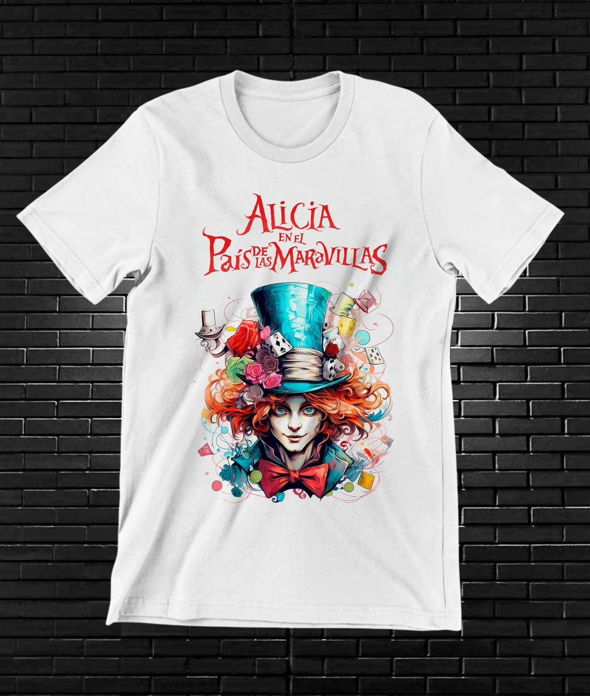 Camiseta Alicia en el País de las Maravillas – CAMINE