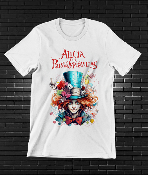 Camiseta Alicia en el País de las Maravillas – CAMINE