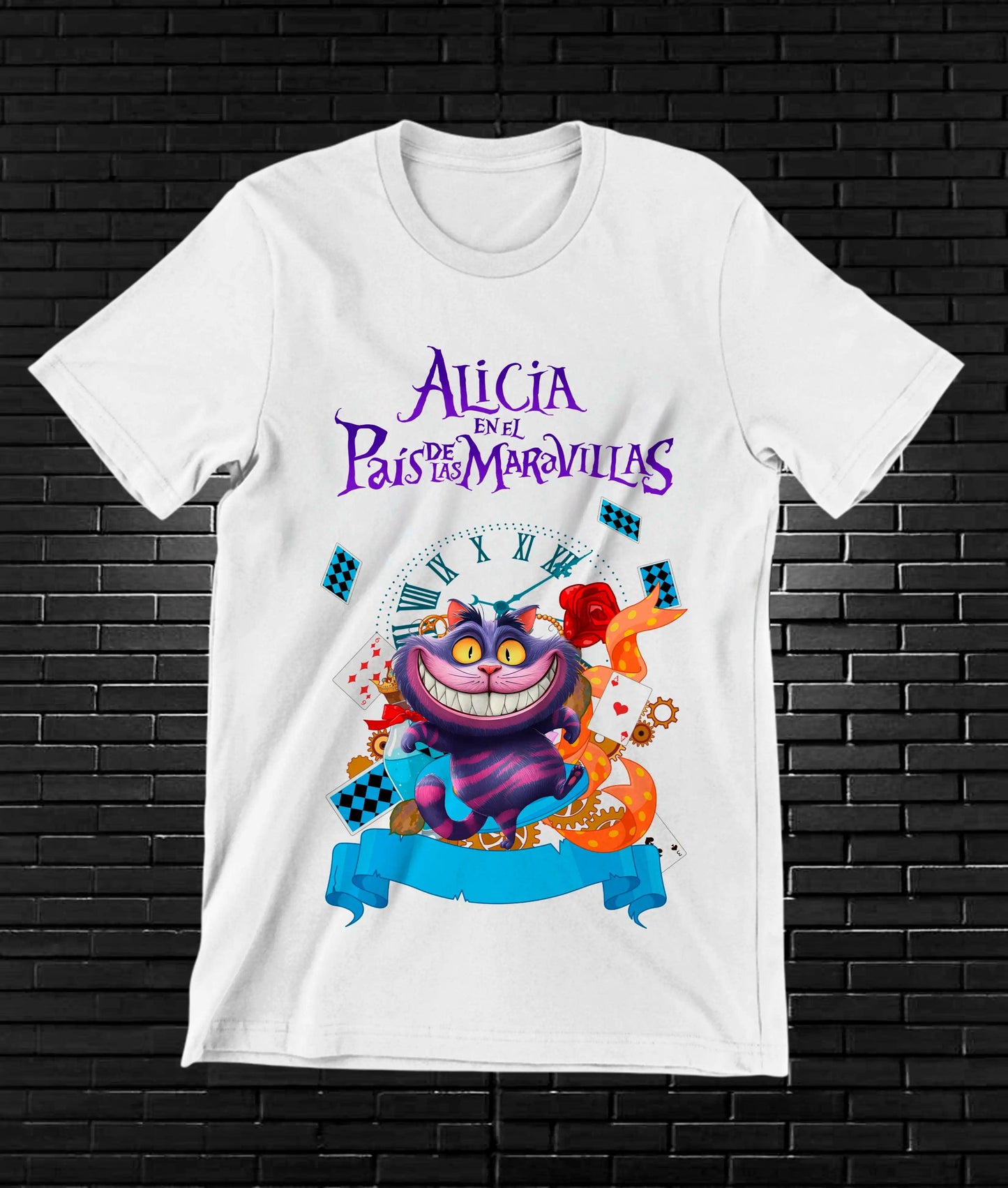 Camiseta Alicia en el País de las Maravillas – CAMINE