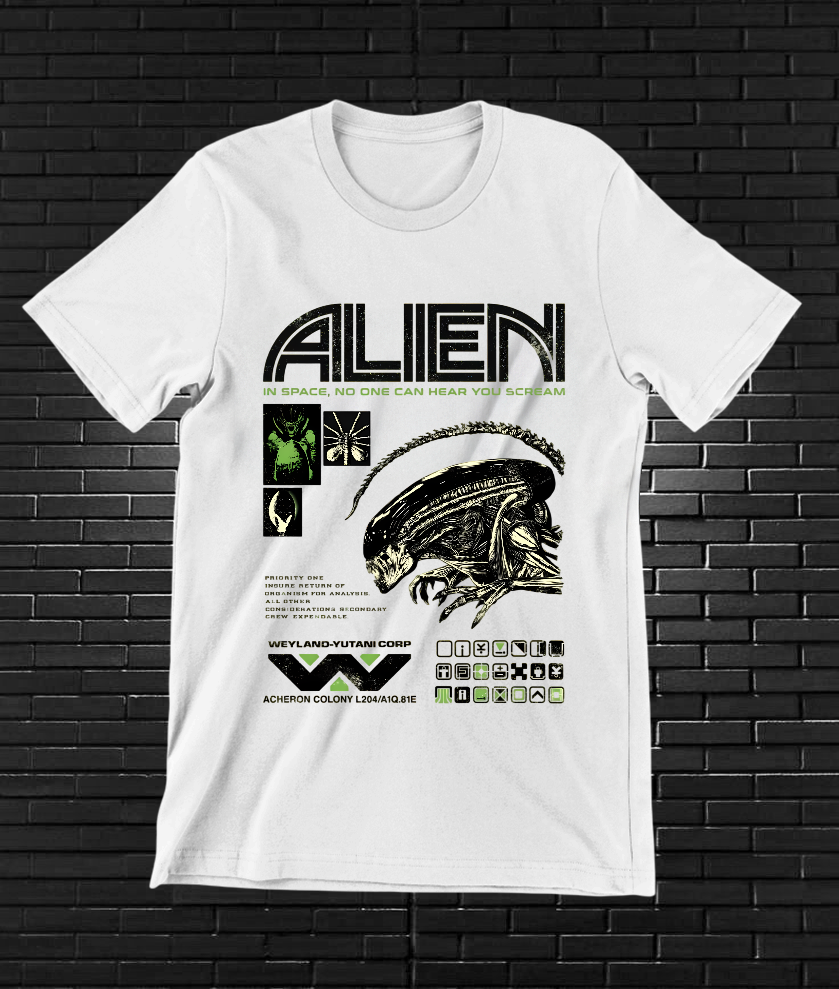 Camiseta Alien – CAMINE