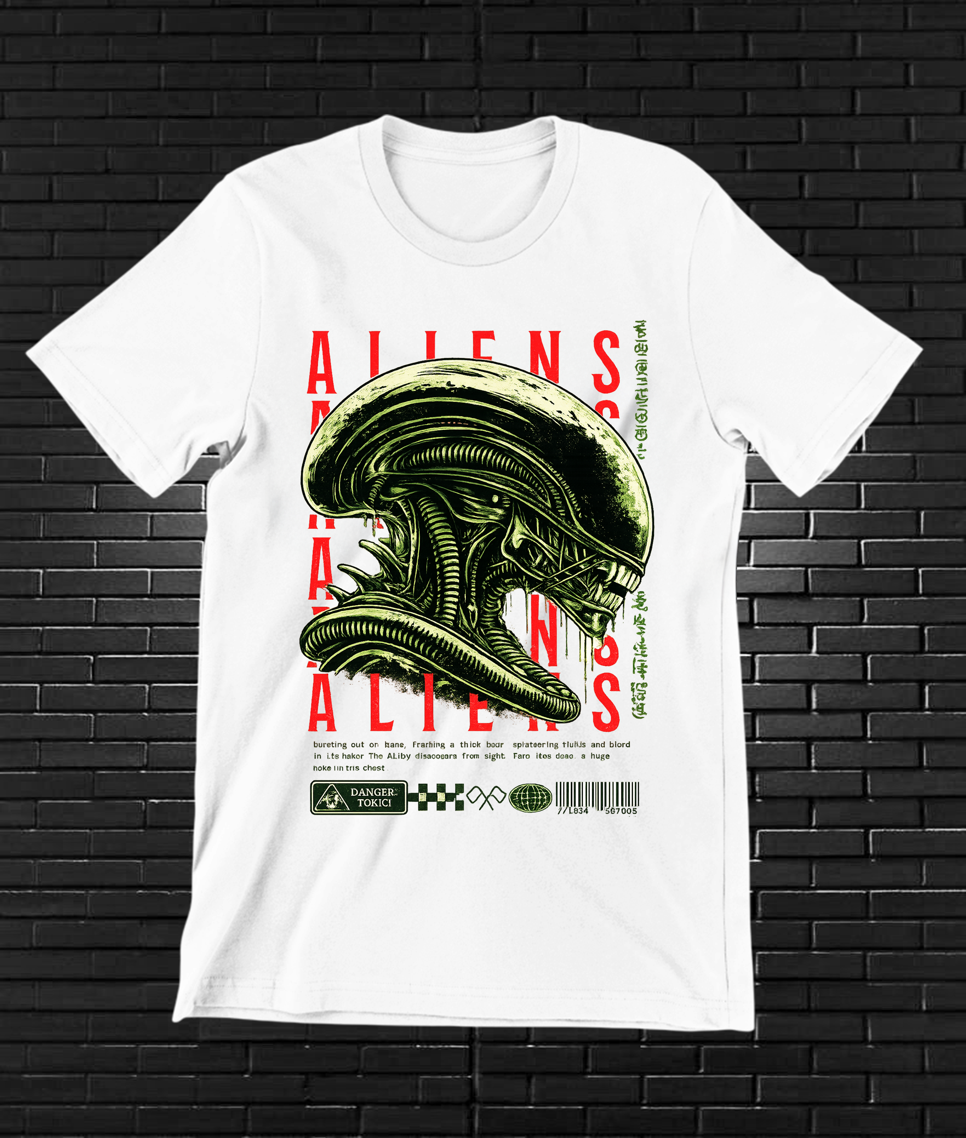Camiseta Alien – CAMINE
