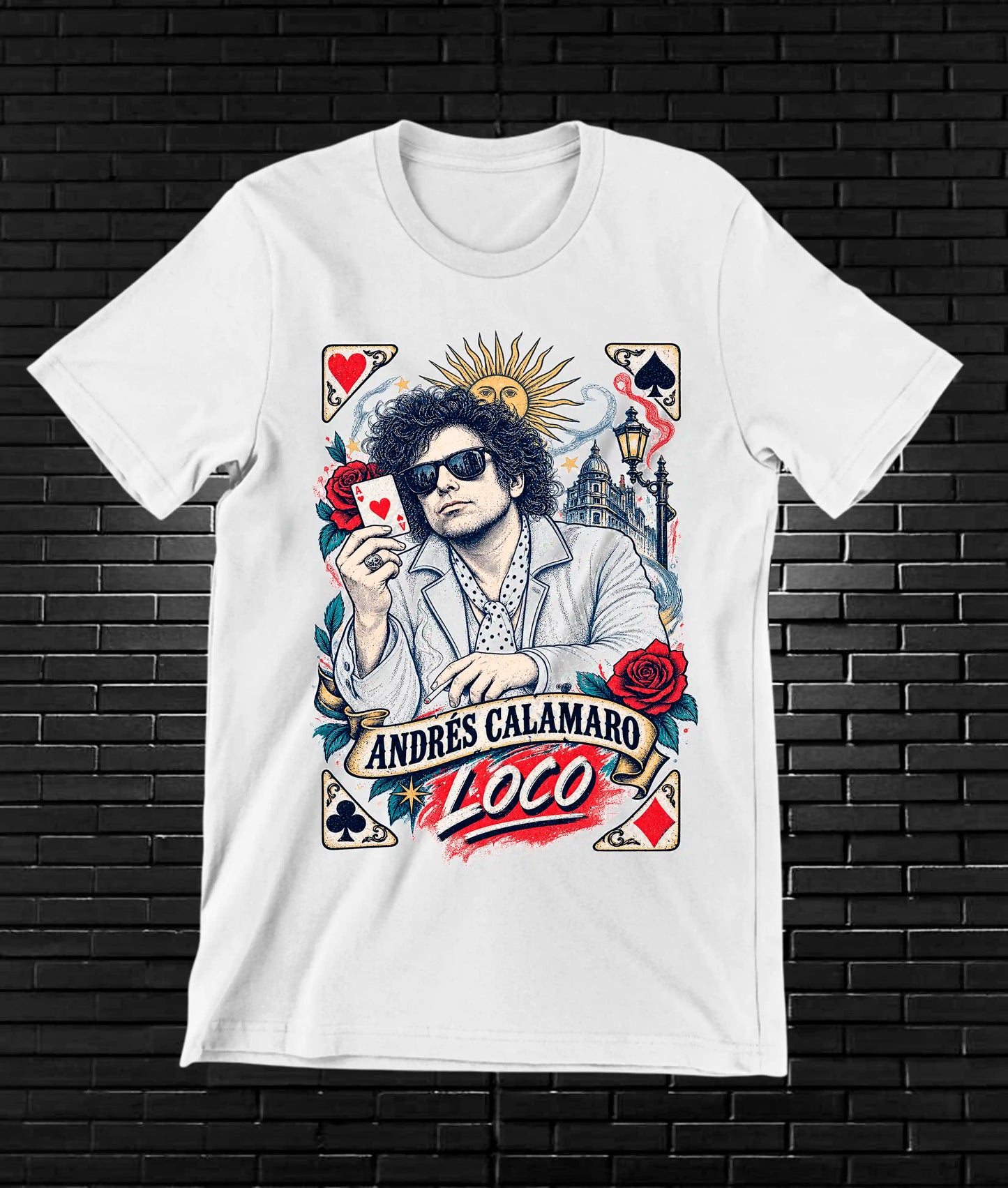 Camiseta Andrés Calamaro – MERAK