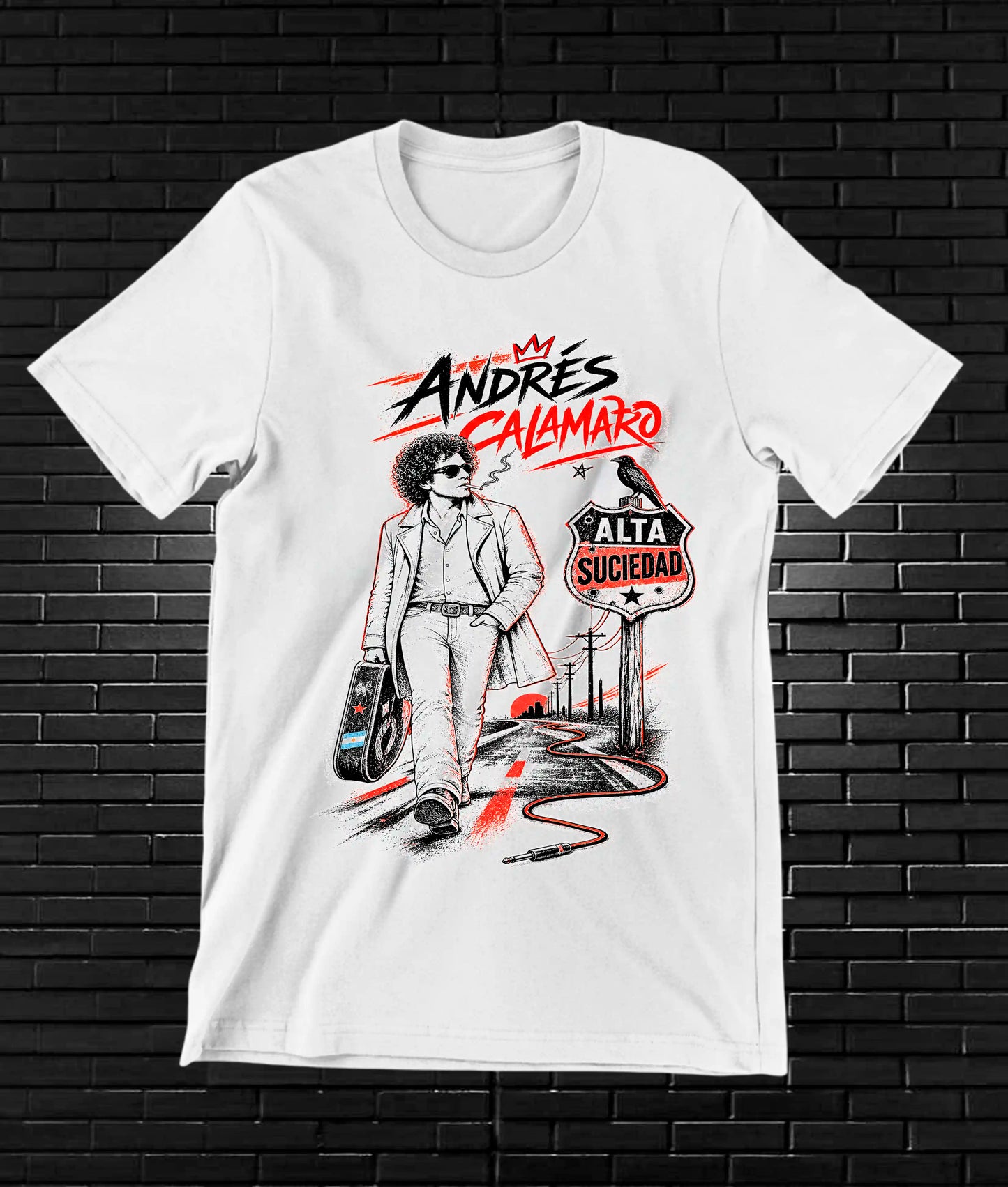 Camiseta Andrés Calamaro – MERAK