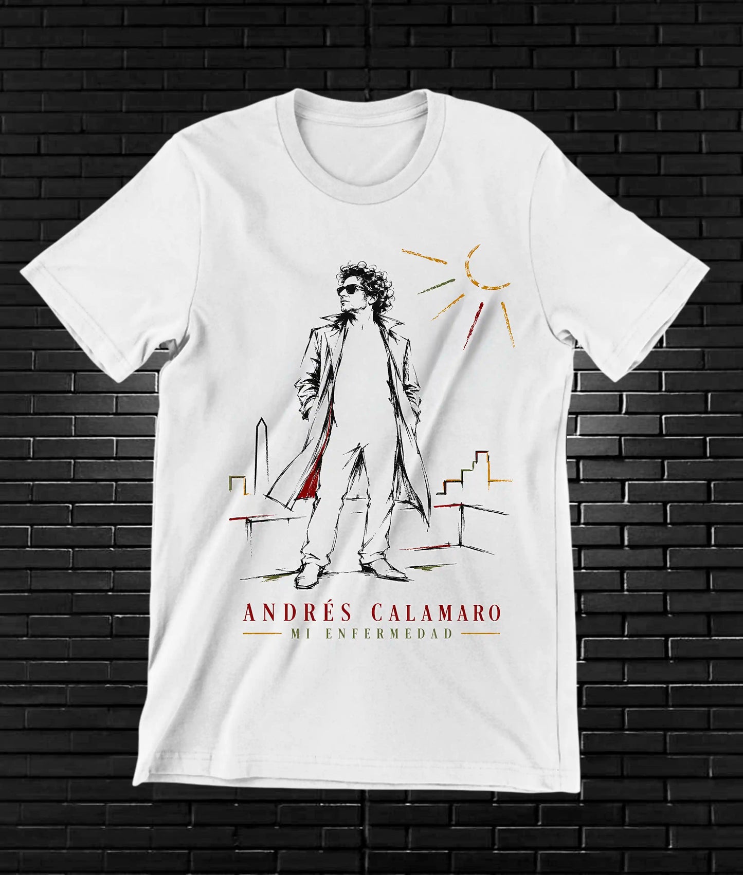 Camiseta Andrés Calamaro – MELAR