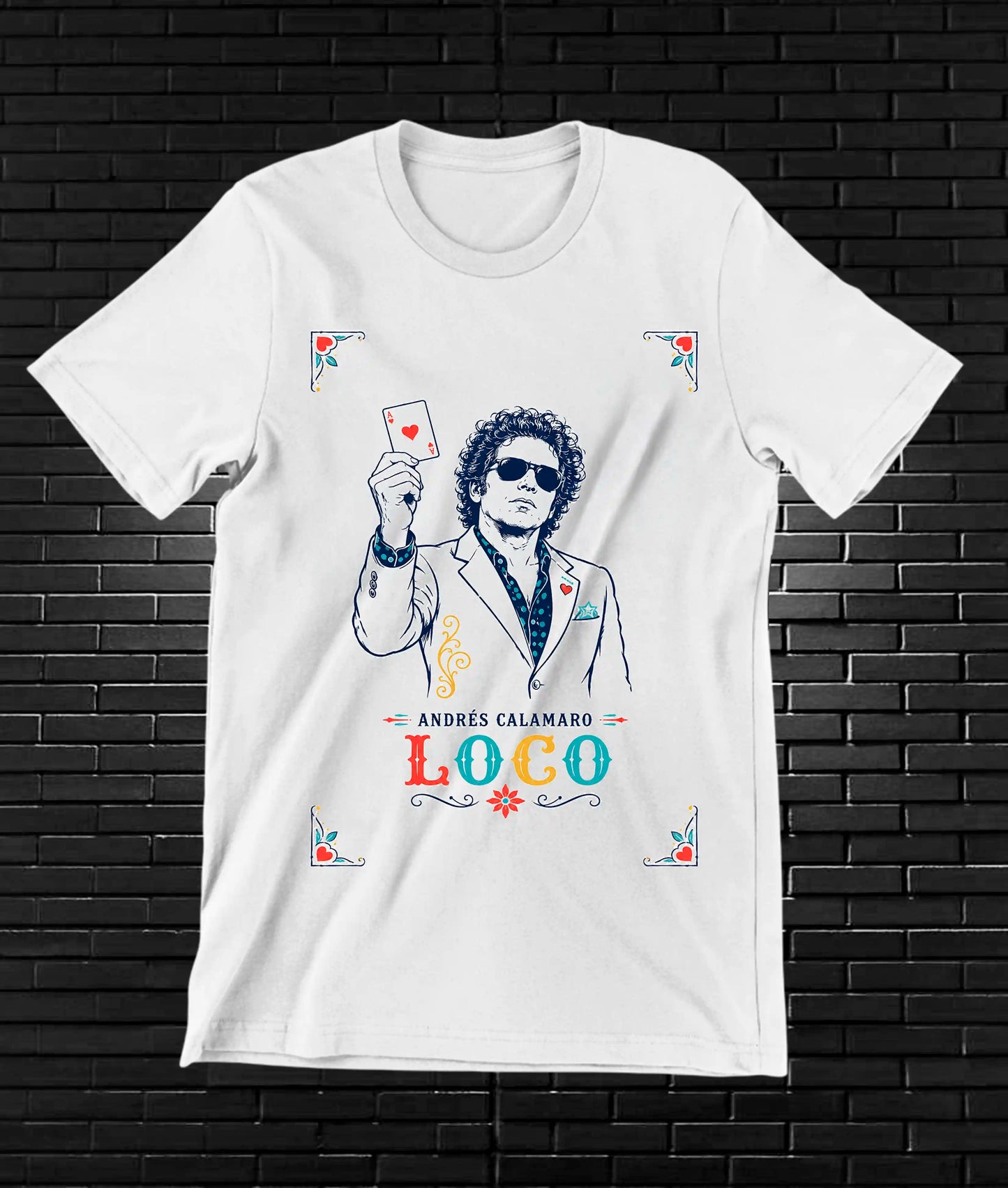 Camiseta Andrés Calamaro – BAYRA