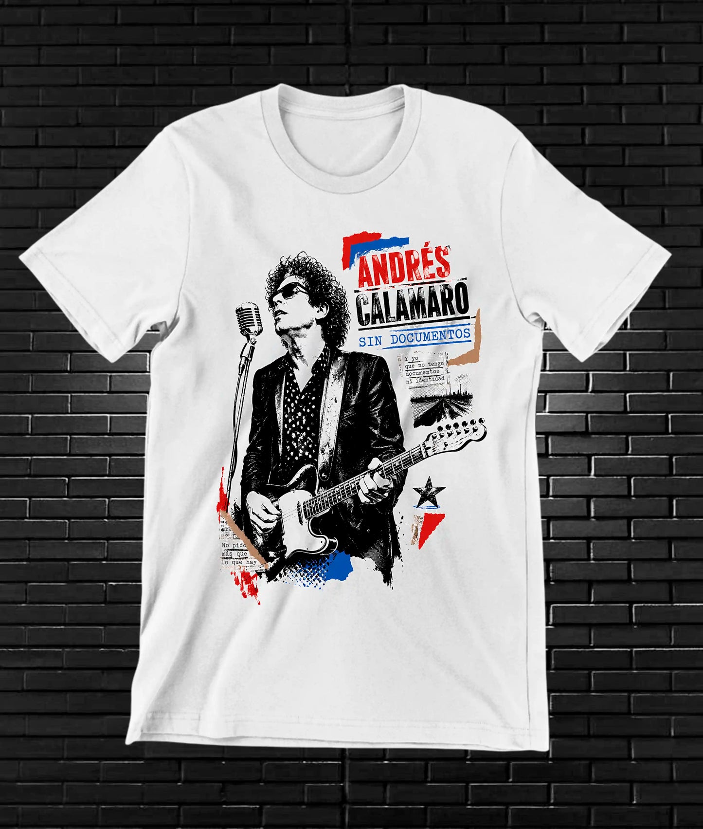 Camiseta Andrés Calamaro – BAYRA