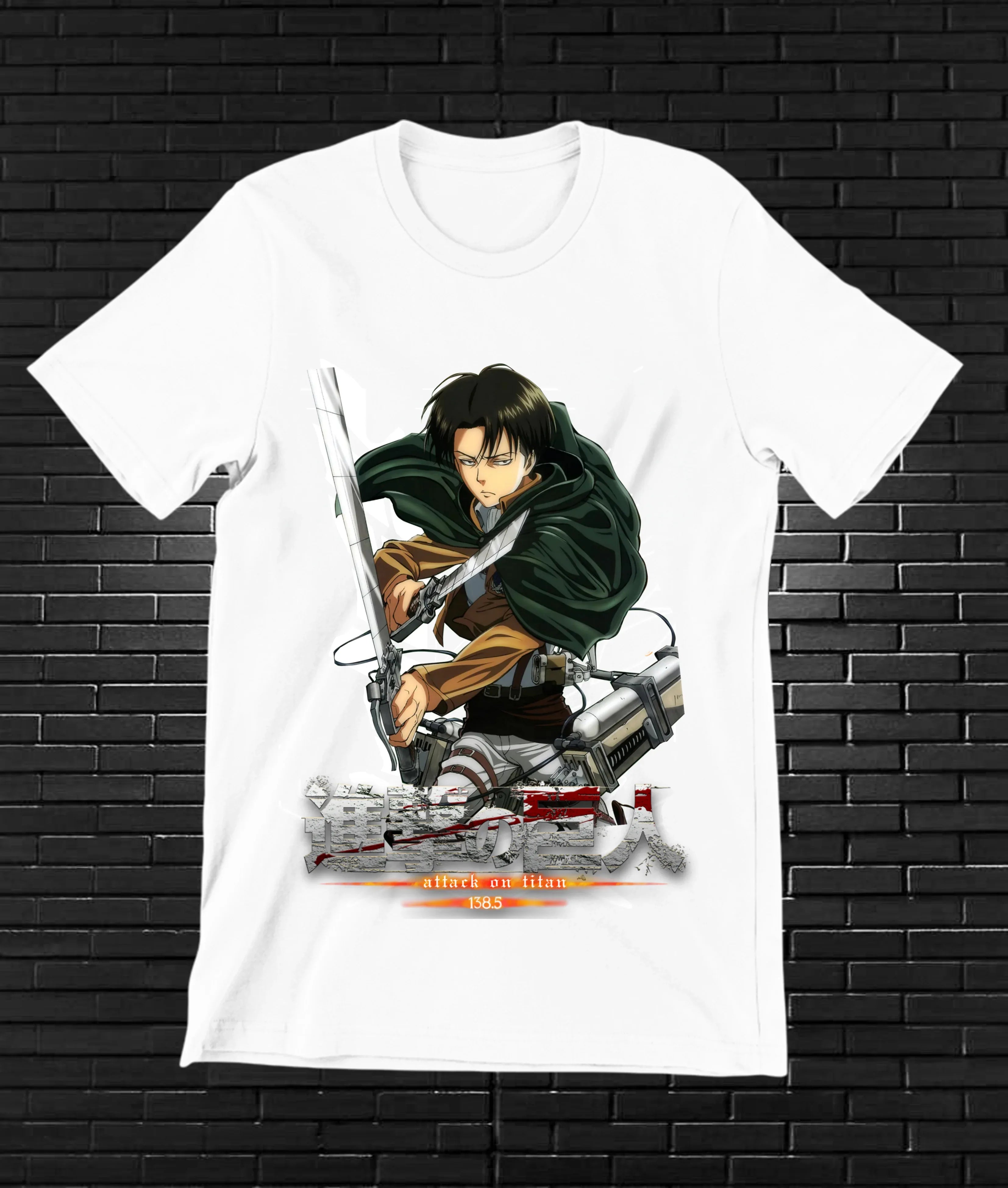 Camiseta Attack on Titan – CAMINE - BacAnime 