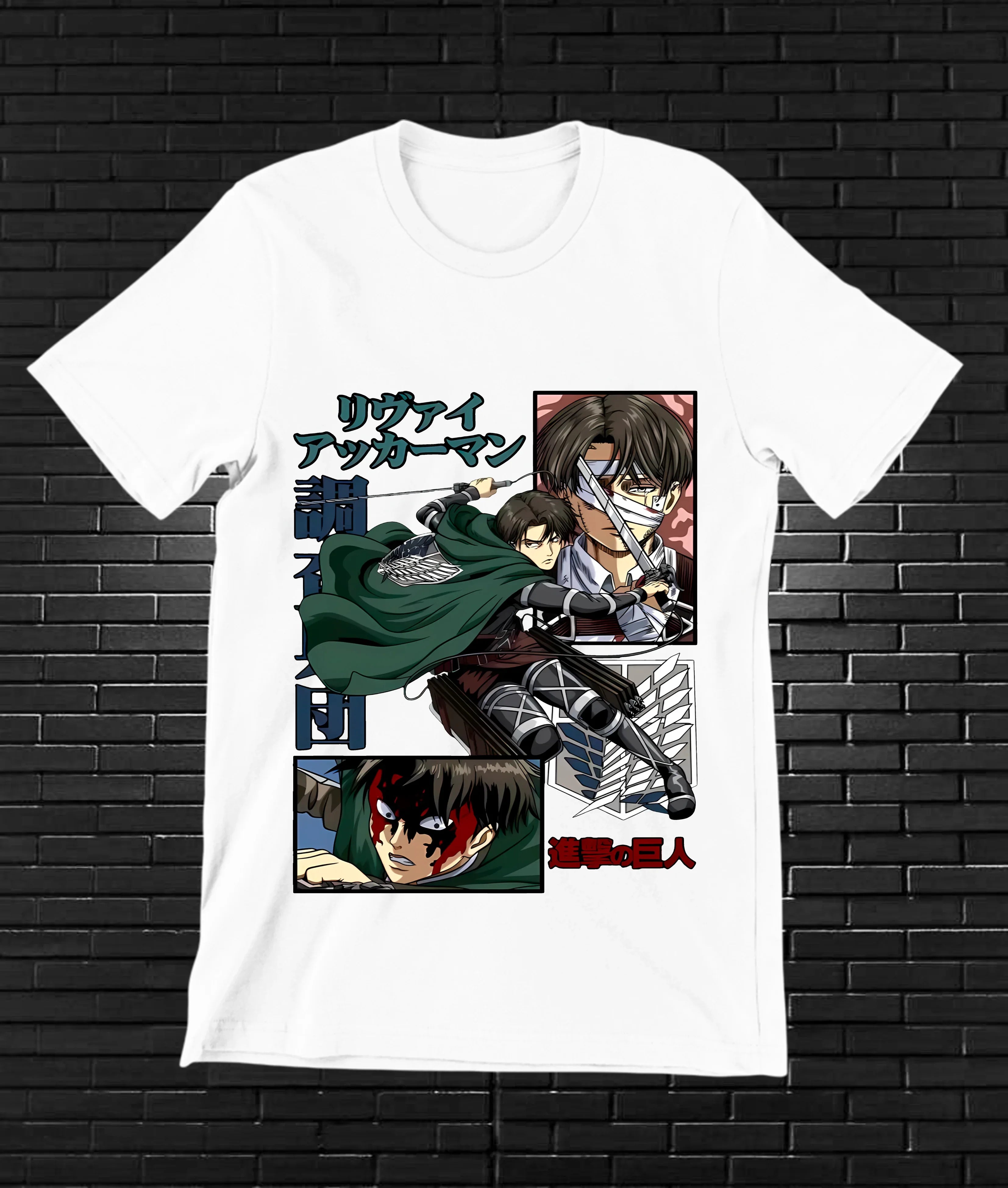 Camiseta Attack on Titan – CAMINE - BacAnime 