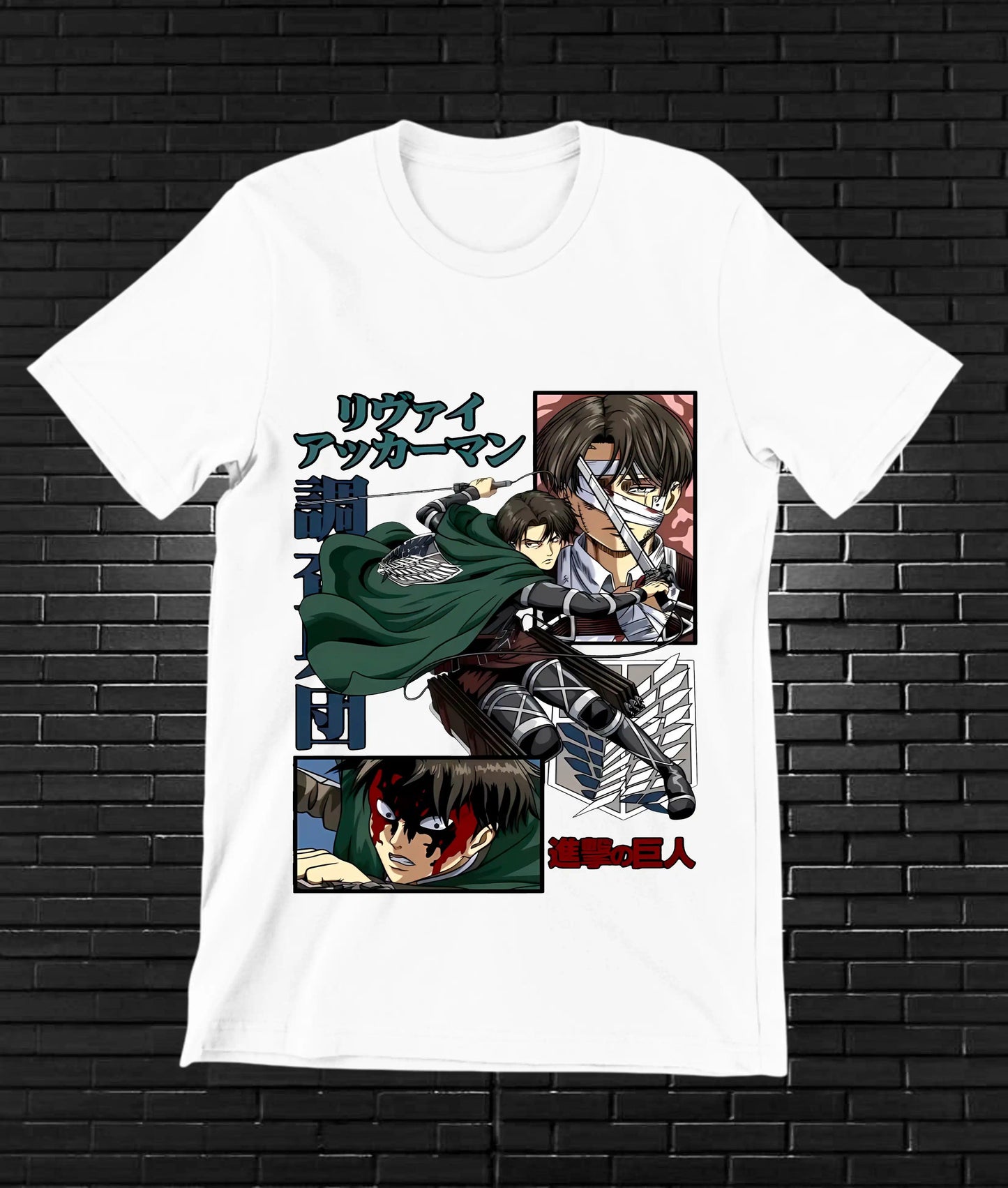 Camiseta Attack on Titan – CAMINE