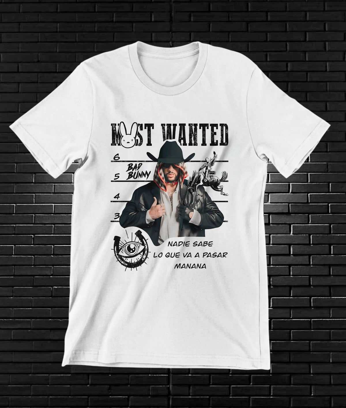 Camiseta Bad Bunny – CAMINE