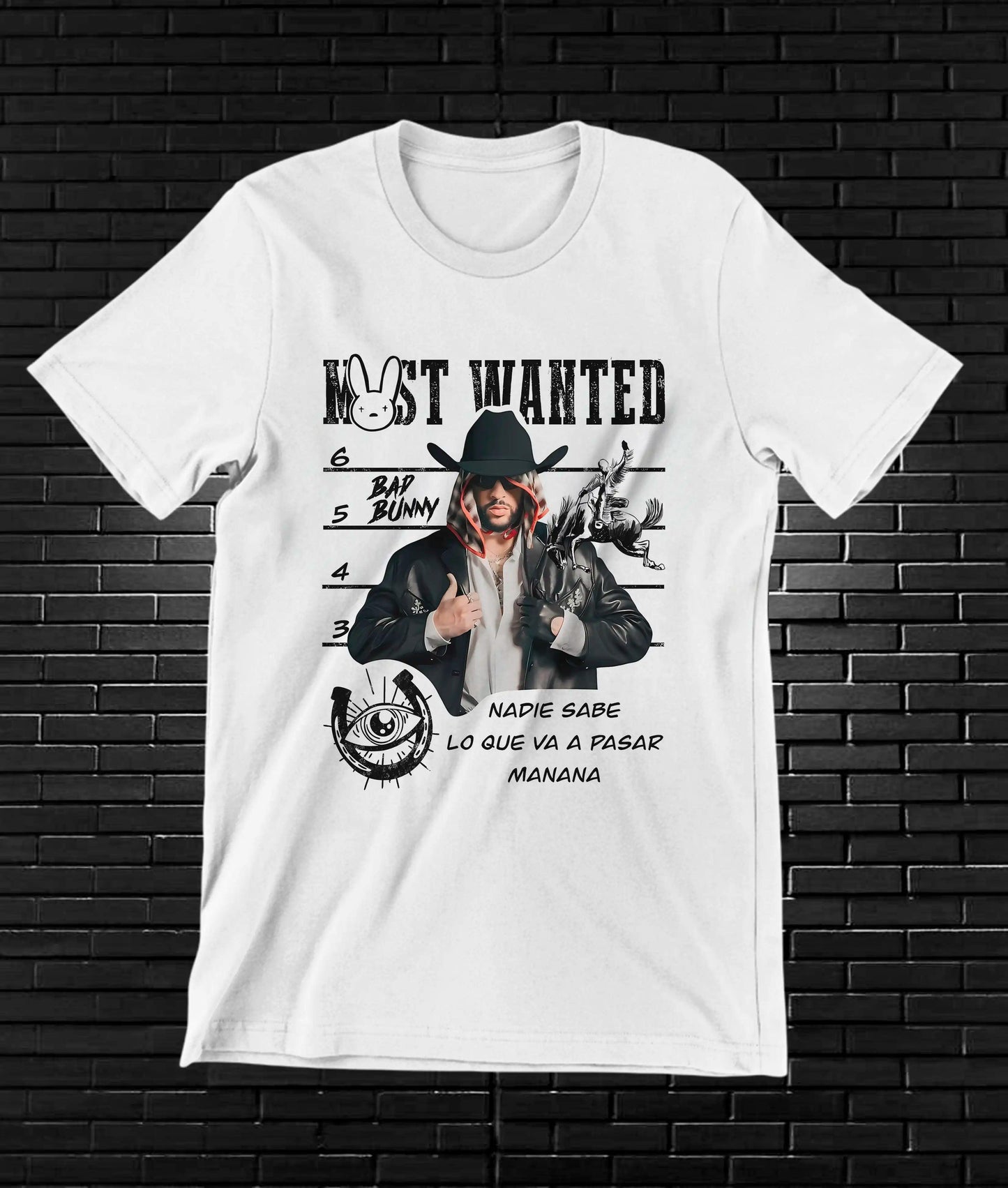 Camiseta Bad Bunny – CAMINE