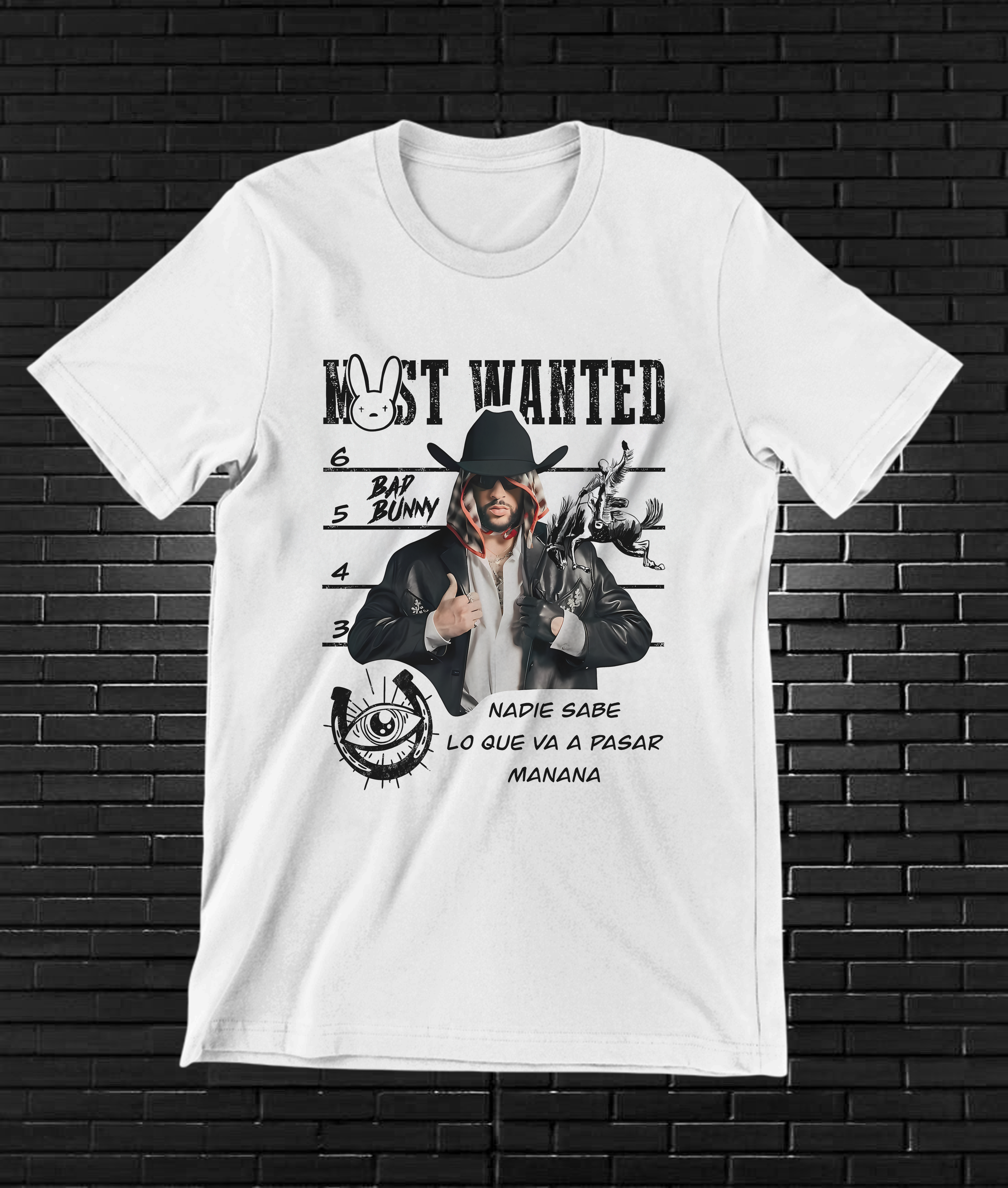 Camiseta Bad Bunny – CAMINE