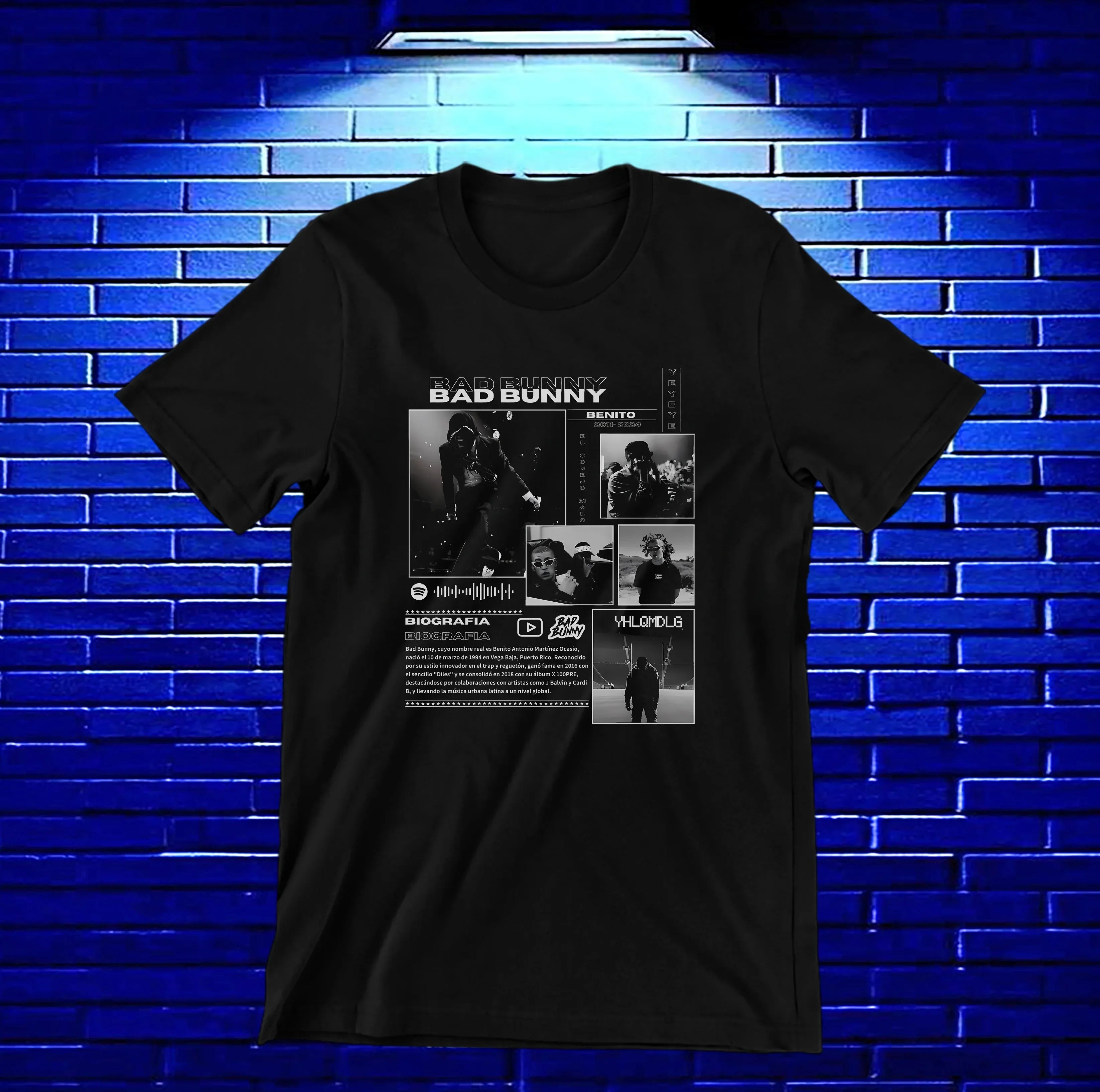 Camiseta Bad Bunny – CAMINE - BacAnime 