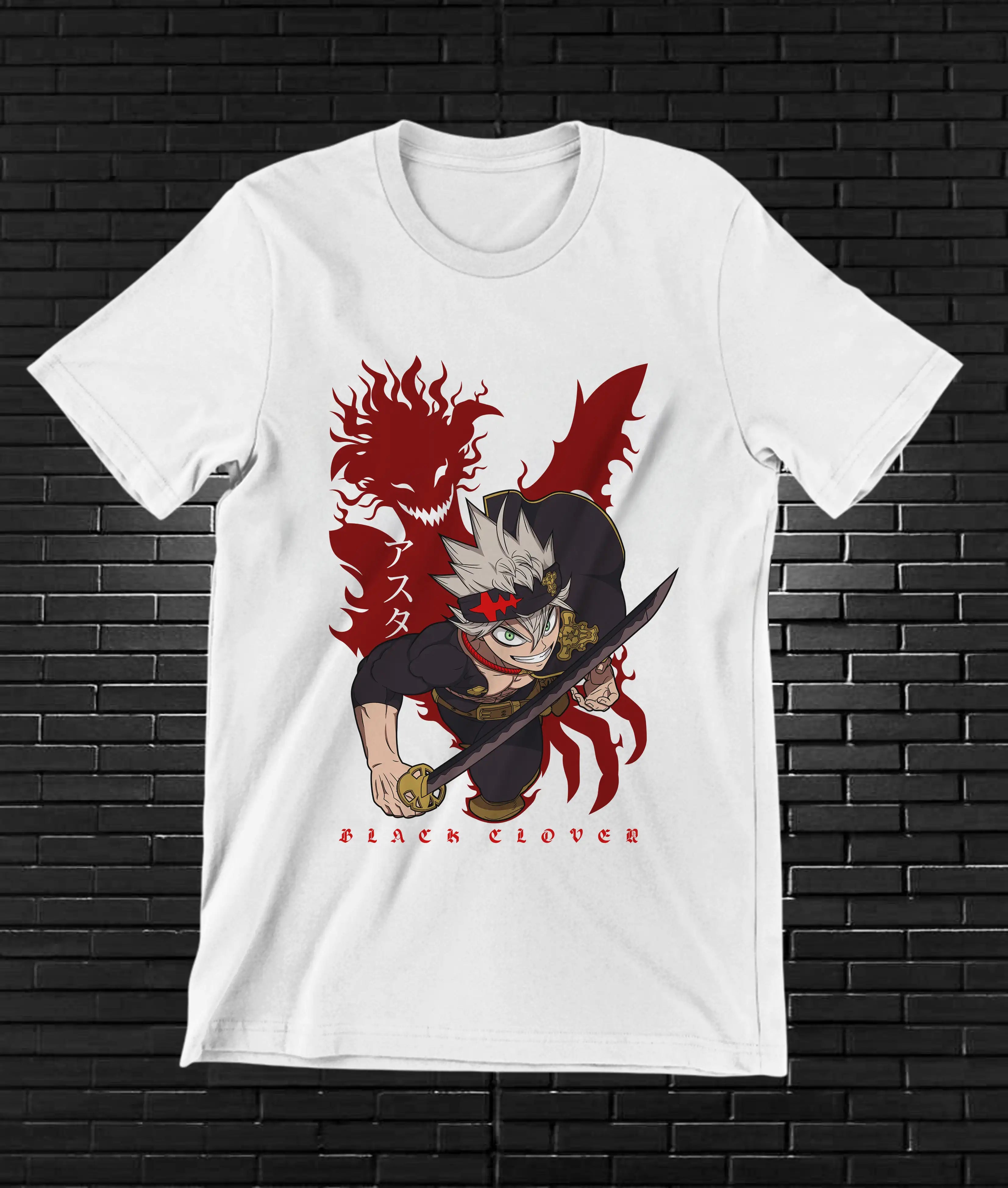 Camiseta Black Clover – CAMINE