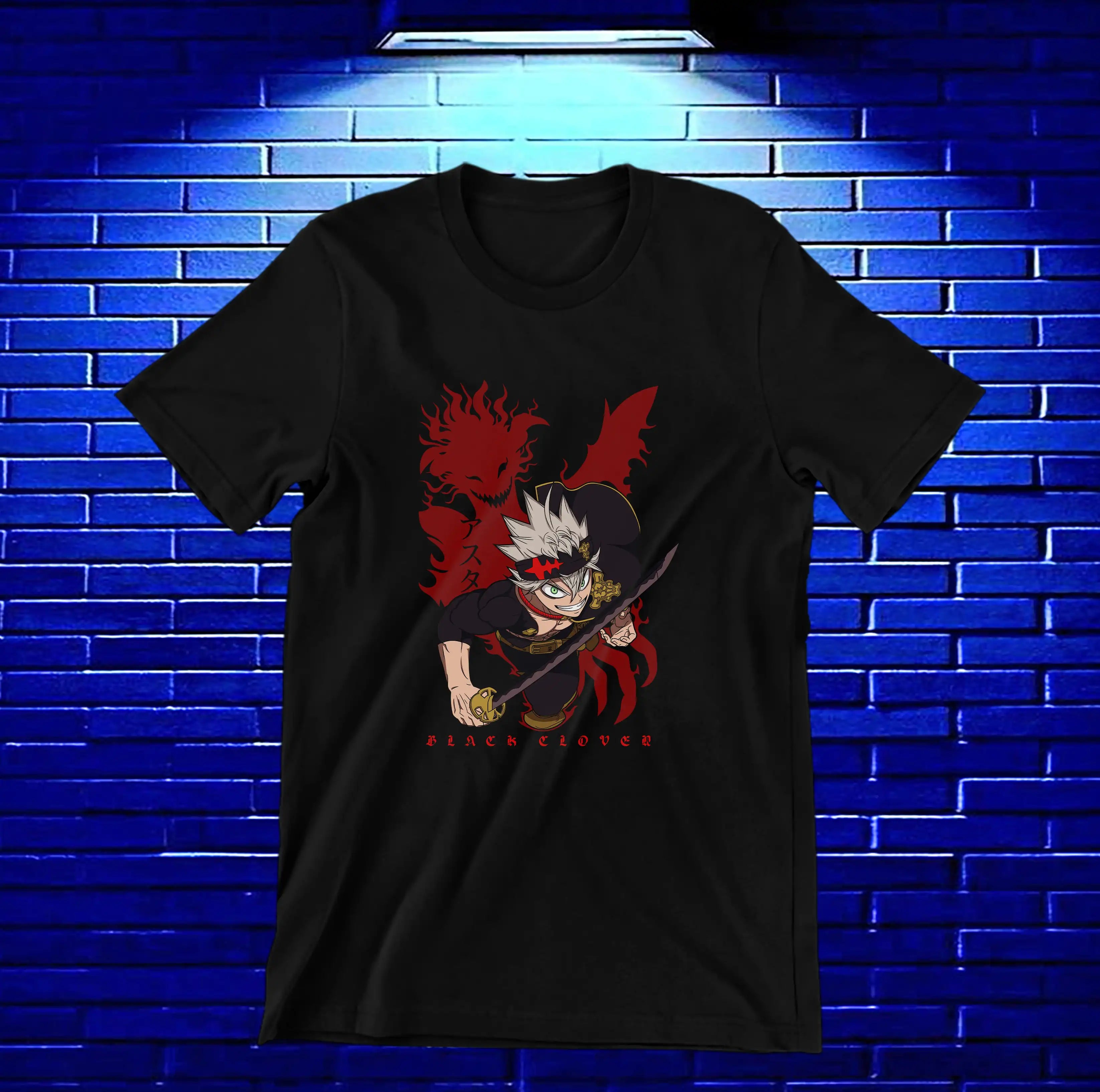 Camiseta Black Clover – CAMINE