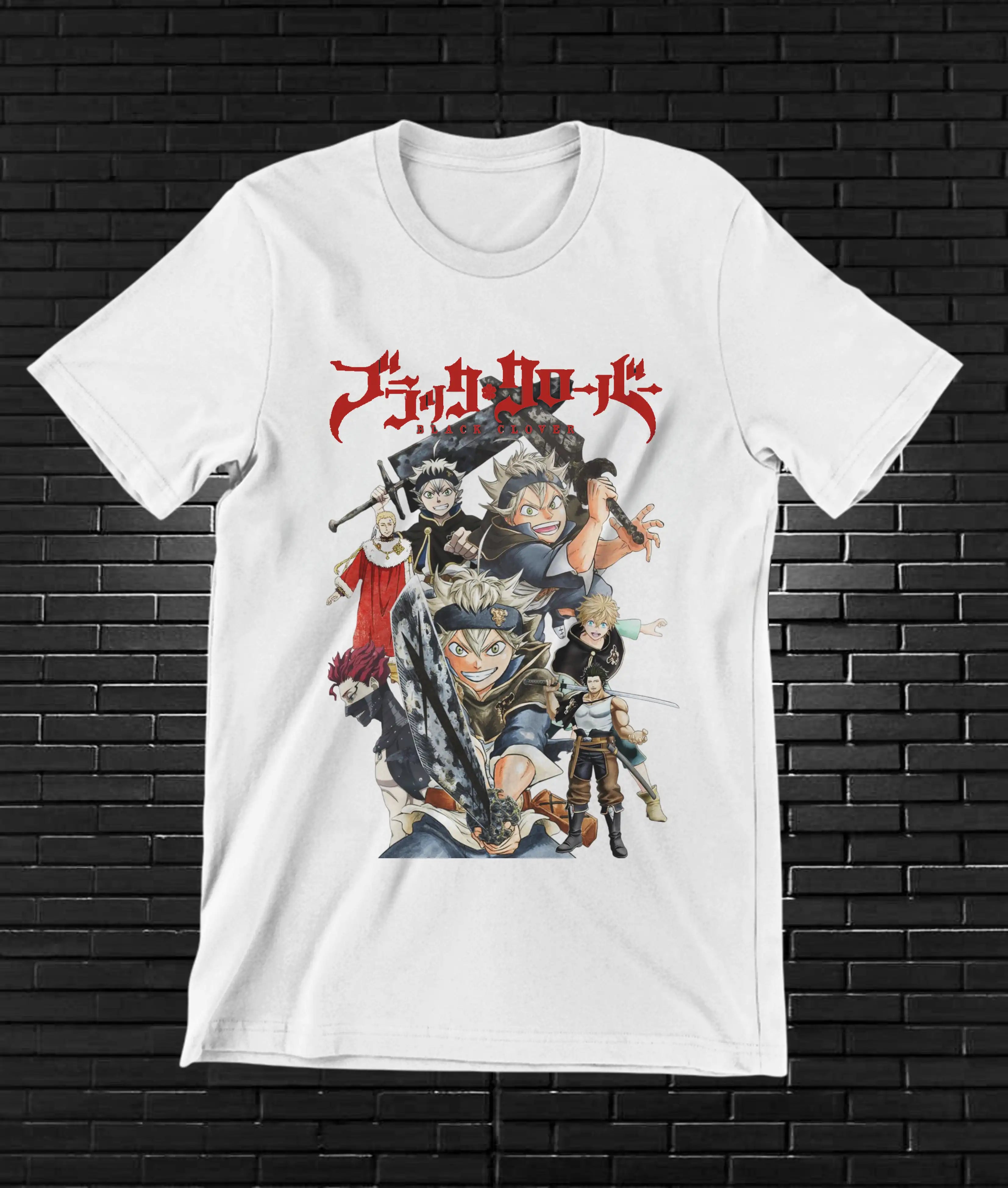 Camiseta Black Clover – CAMINE