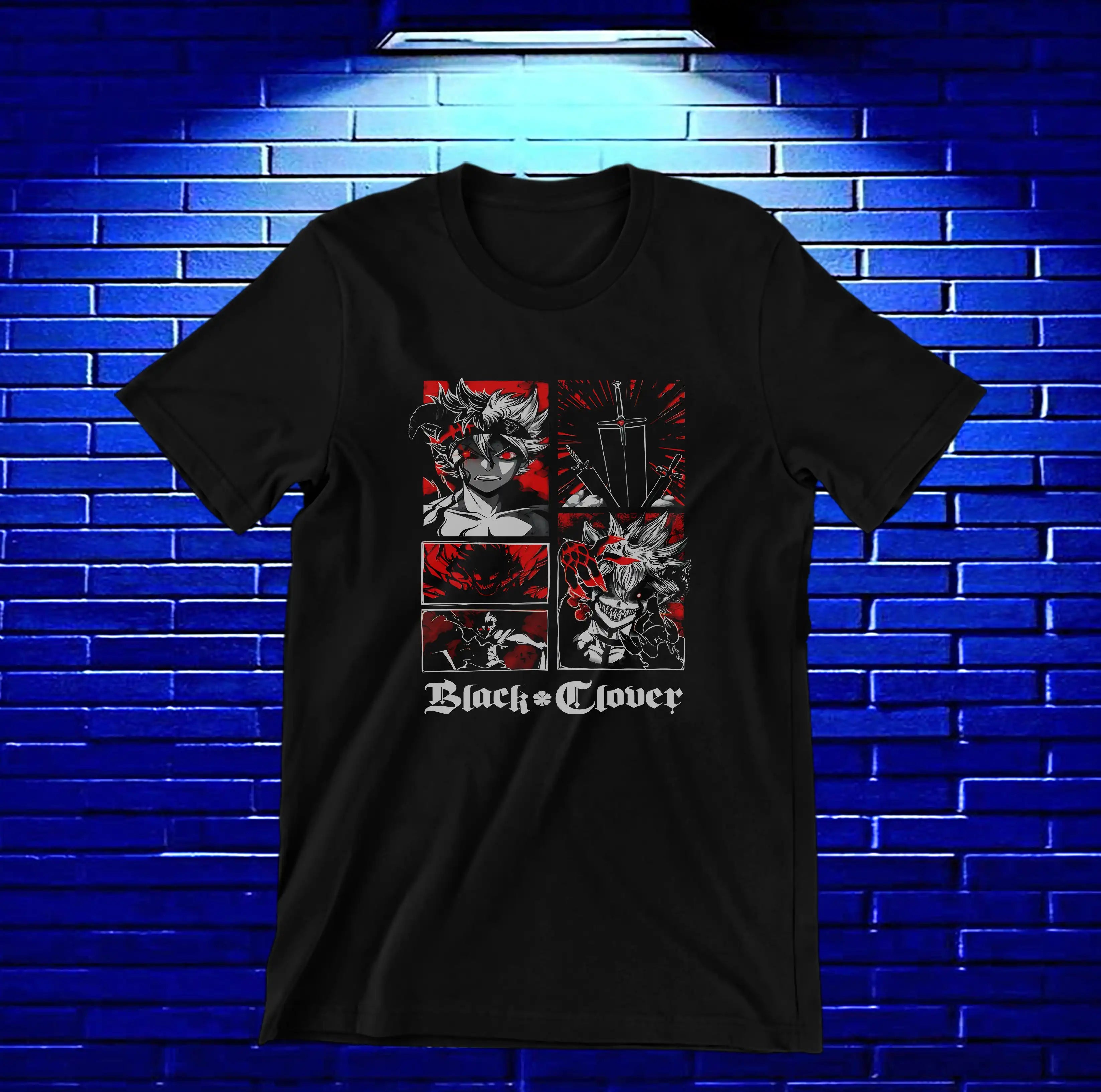 Camiseta Black Clover – CAMINE