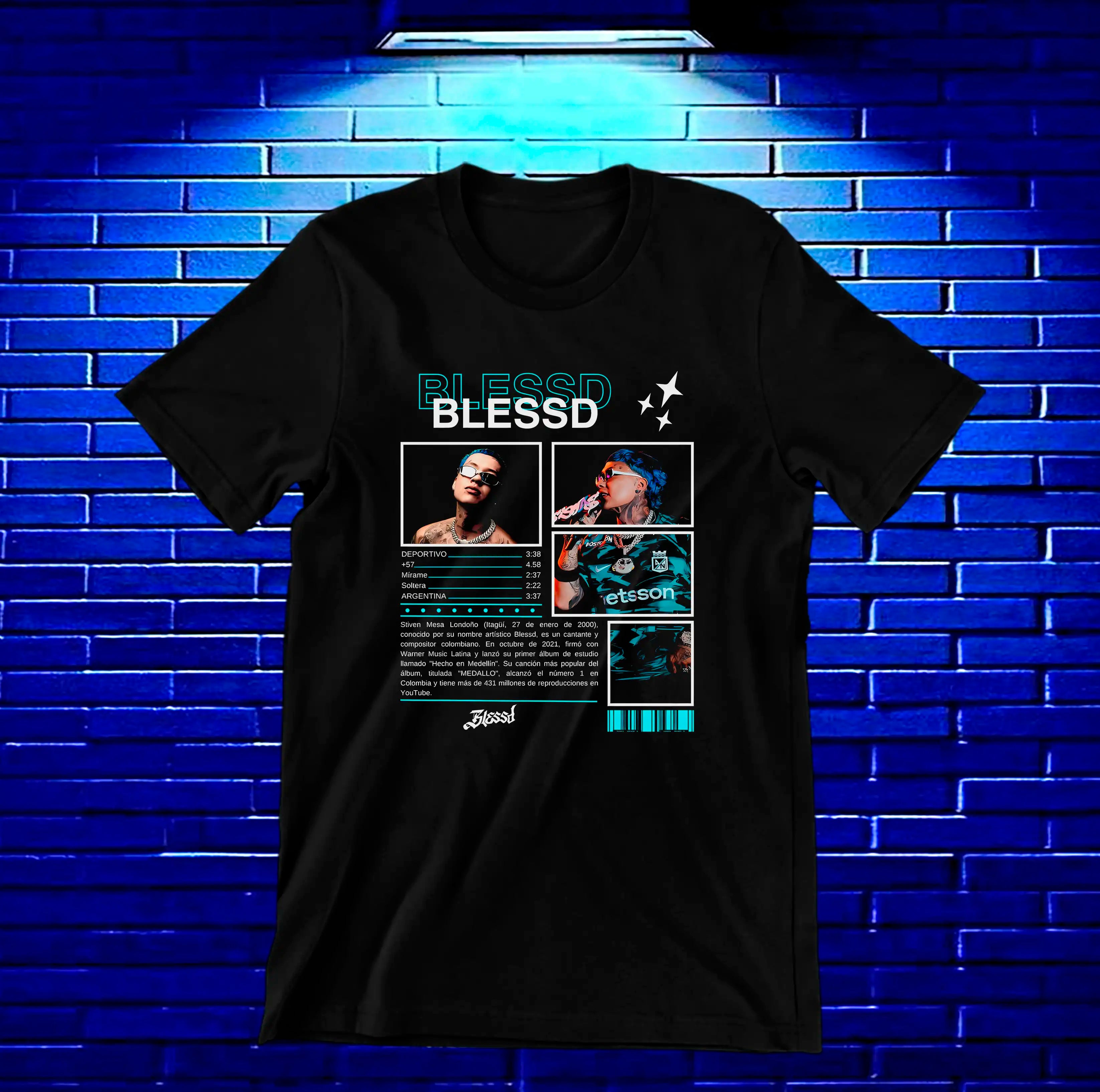 Camiseta Blessed – CAMINE