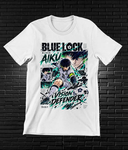 Camiseta Blue Lock BALOR - BANIX Blanco