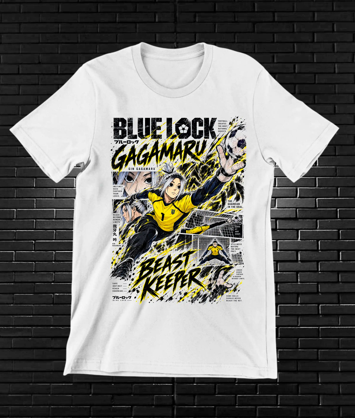 Camiseta Blue Lock BALOR - NIVRA Blanco