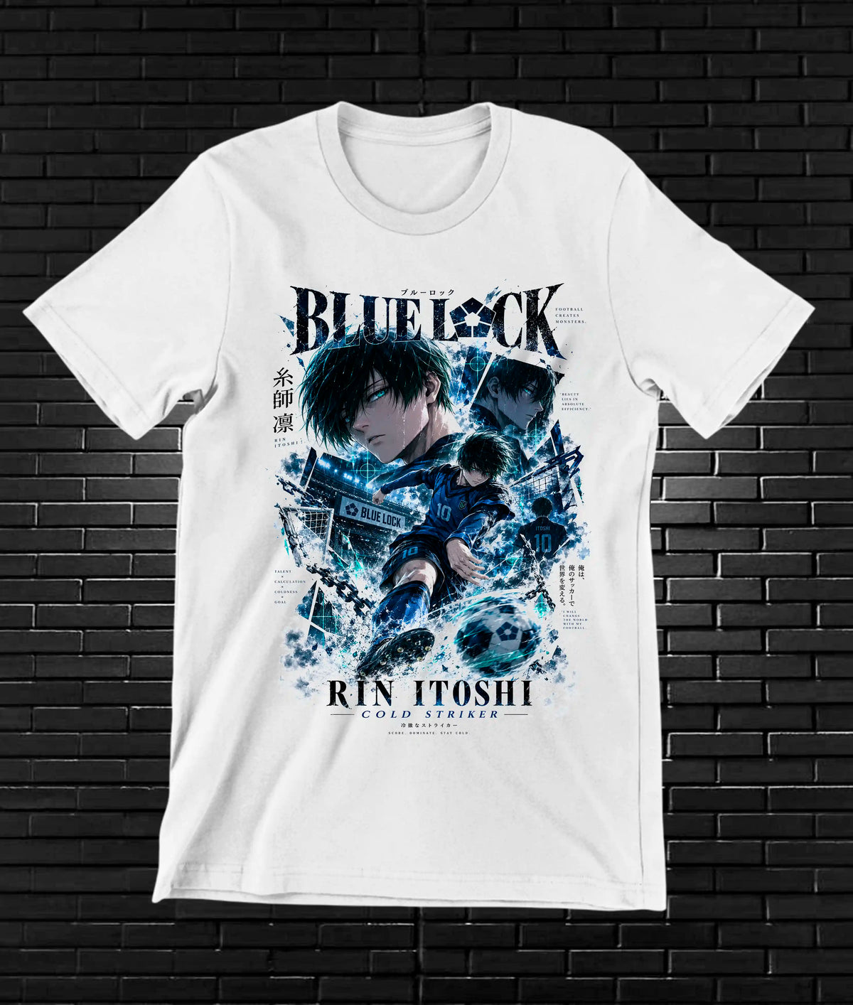 Camiseta Blue Lock BAMOR - BANIX Blanco