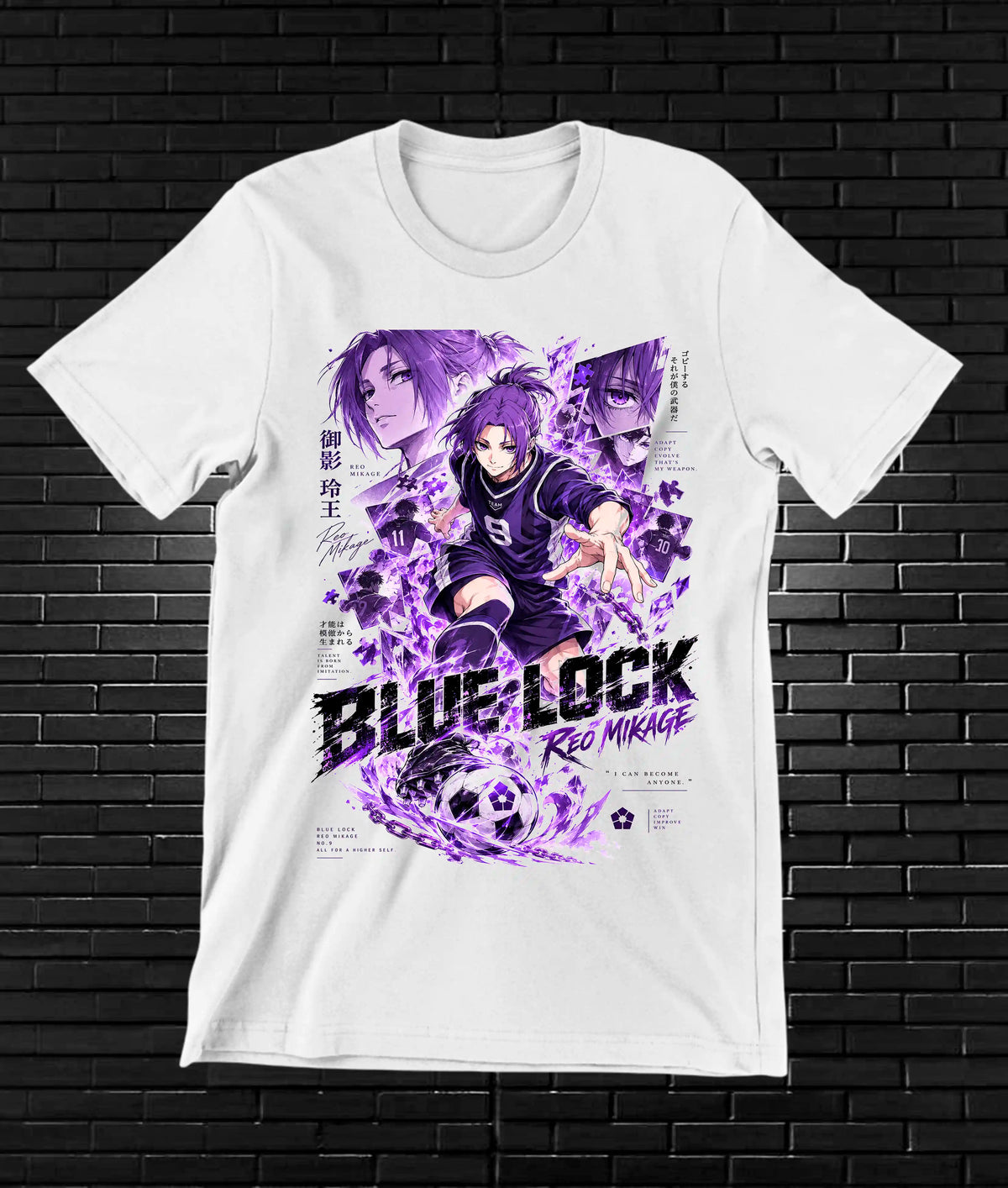 Camiseta Blue Lock BAMOR - CAVOX Blanco