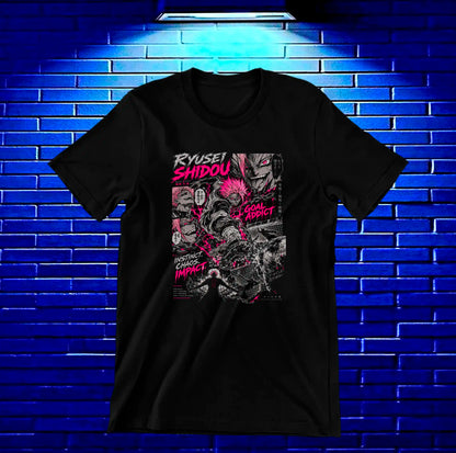 Camiseta Blue Lock BAMOR - CAVOX Negro
