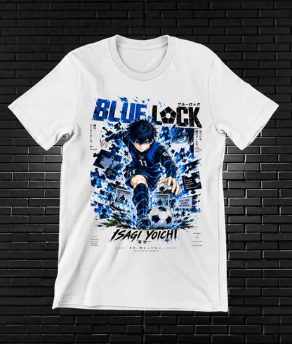 Camiseta Blue Lock BAMOR - NIVRA Blanco