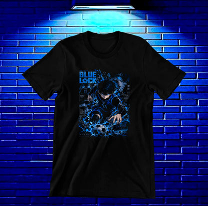 Camiseta Blue Lock BAXOR - BANIX Negro