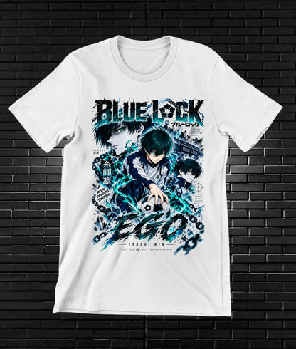 Camiseta Blue Lock BAXOR - MERON Blanco
