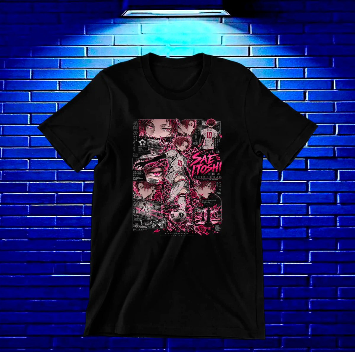 Camiseta Blue Lock BAXOR - NIVRA Negro