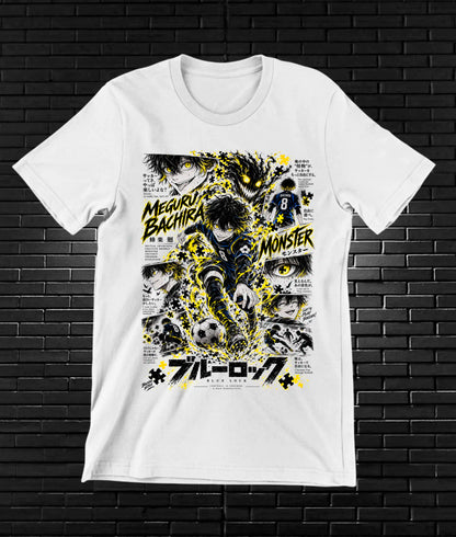 Camiseta Blue Lock CAMINE - BAREN Blanco