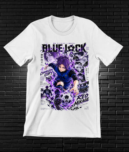 Camiseta Blue Lock CAMINE - MERON Blanco