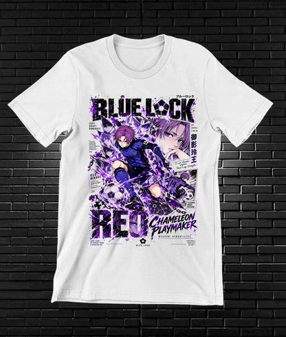 Camiseta Blue Lock CAVEN - BAREN Blanco