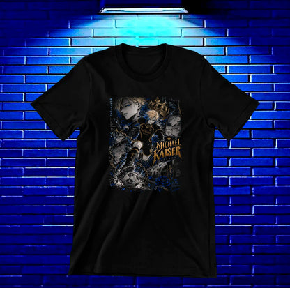 Camiseta Blue Lock CAVEN - MERON Negro