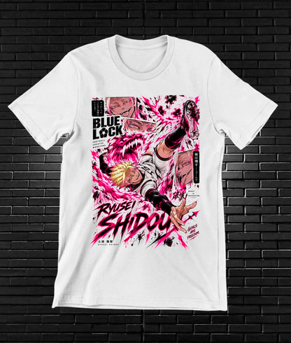 Camiseta Blue Lock CAVEN - NIVRA Blanco