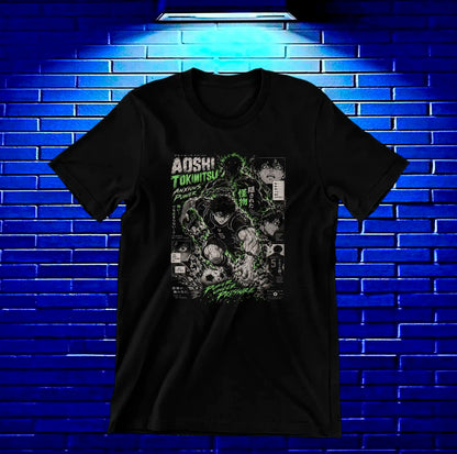Camiseta Blue Lock MELAR - BAREN Negro