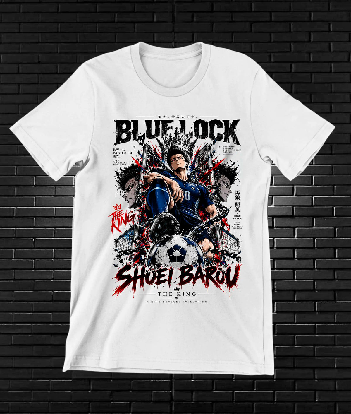 Camiseta Blue Lock MELAR - CAVOX Blanco