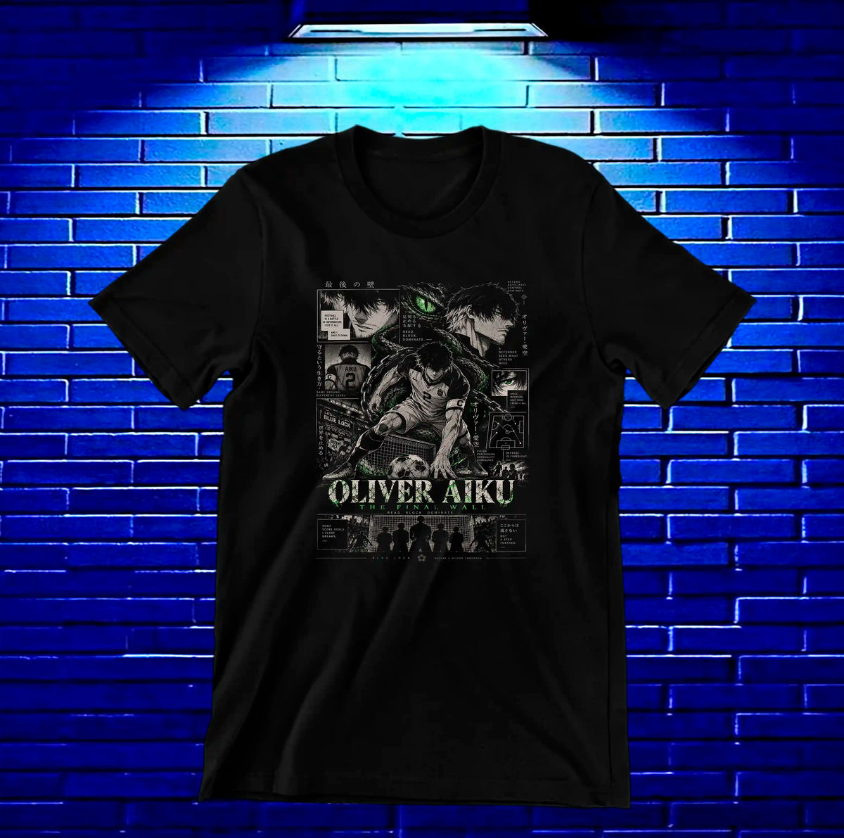 Camiseta Blue Lock MERAK - CAVOX Negro