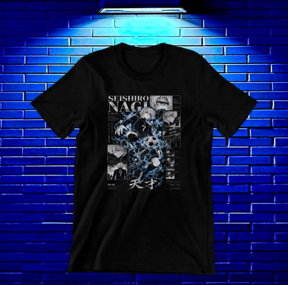 Camiseta Blue Lock NIMOR - BANIX Negro