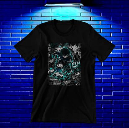 Camiseta Blue Lock NIMOR - BAREN Negro