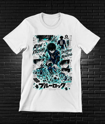 Camiseta Blue Lock NIMOR - CAVOX Blanco